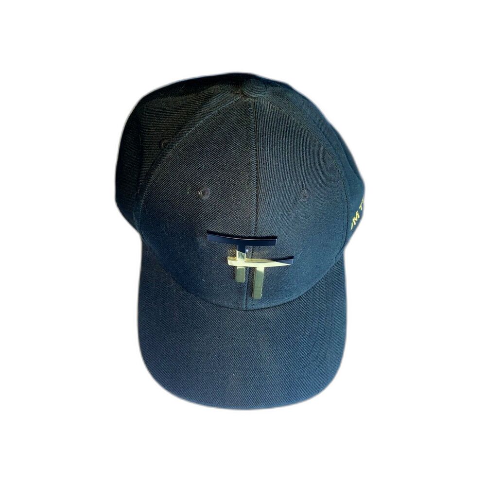 TomTom West Hollywood Black & Gold TT Logo Baseball Cap